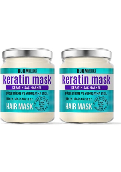 Boom Butter Keratin Saç Maskesi Ikili Paket