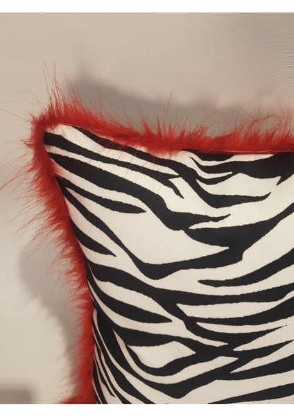 Özel Tasarım Zebra Desenli Kırlent Kılıfı fiyatları
