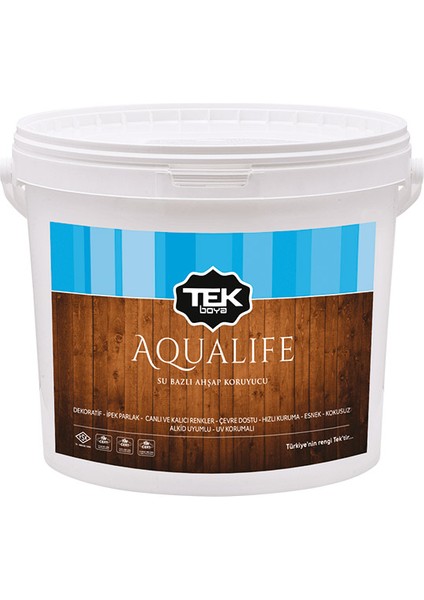 Aqualıfe Su Bazlı Ahşap Koruyucu 0,75LT