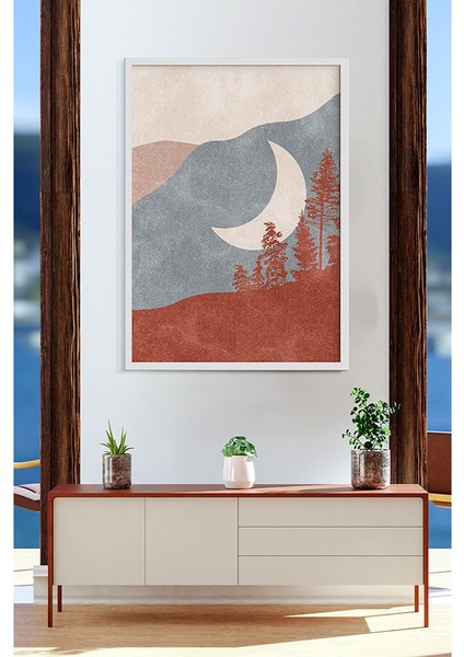 Çerçeveli Tablo Çerçeveler Dekorasyon Ev Dekoru Konsept Tekli Çerçeve