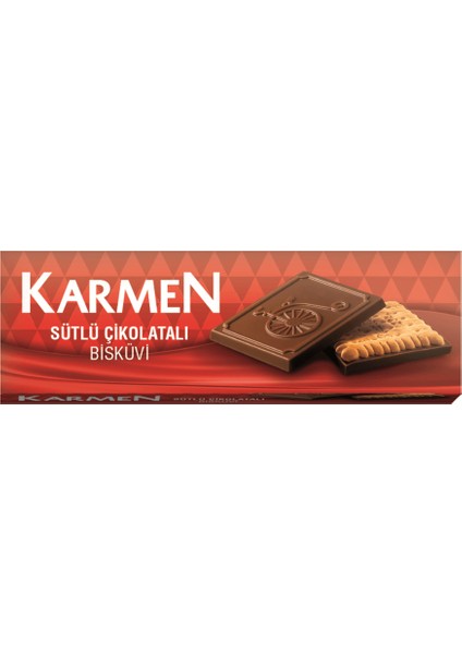 Çikolatalı Sütlü Bisküvi 102 gr
