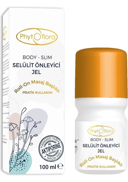 Roll-On Masaj Başlıklı Selülit ve Çatlak Jeli 100 ml