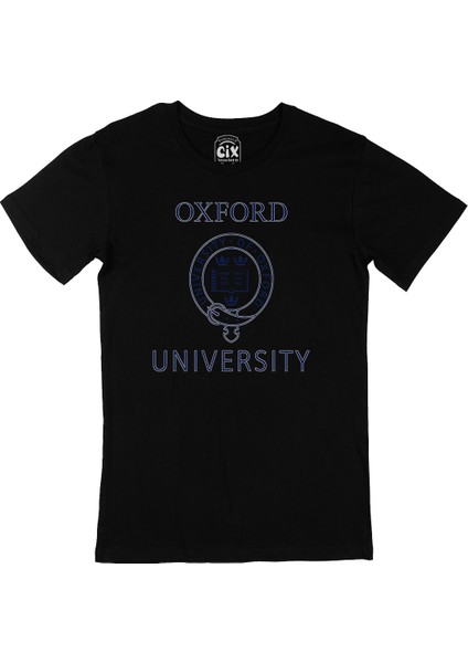 Oxford University Siyah T-Shirt