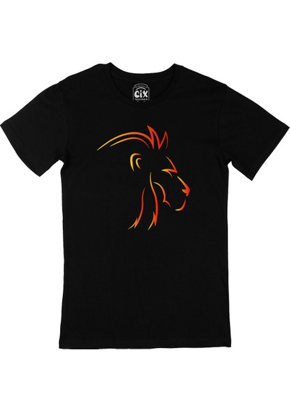 Asil Aslan Siyah T-Shirt