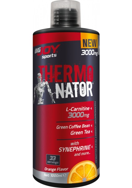 Bigjoy Sports Thermonator Portakal 3000 mg