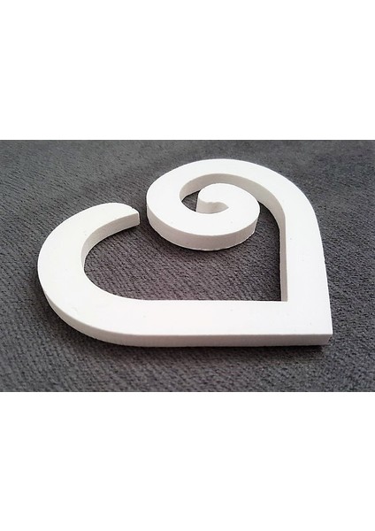 9cm Kalp Aşk Sevgi Askı Silikon Kalıp K-558, Polyester Kokulu Taş Sabun Alçı Mum Kalıbı fırsatları