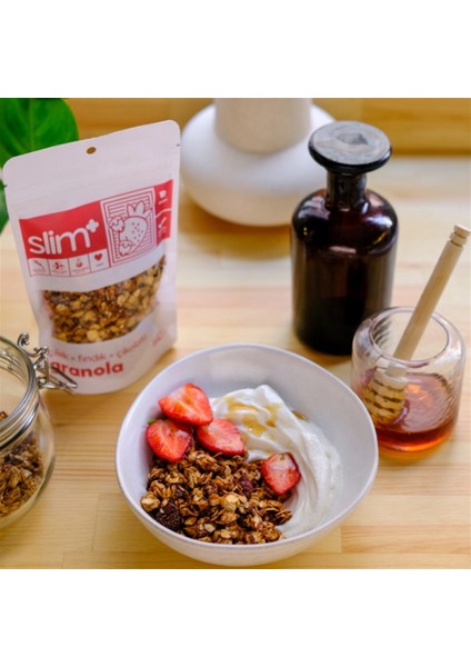 Çikolata + Çilek + Fındık Glutensiz Granola 250 gr modelleri