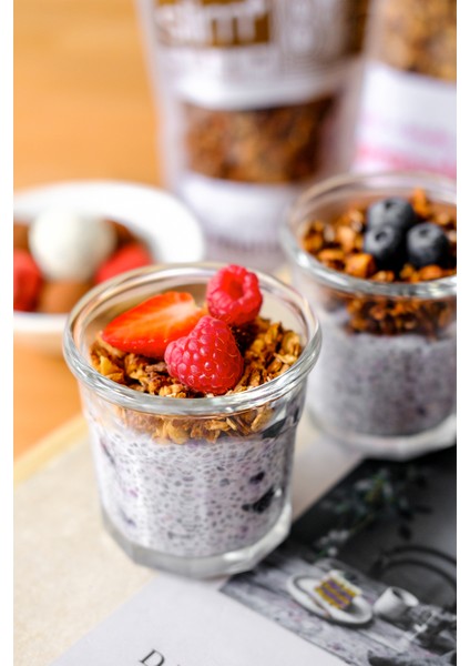 5 Paket Kakao Yer Fıstığı Glutensiz Ilave Şekersiz Vegan Granola 100gr indirimleri