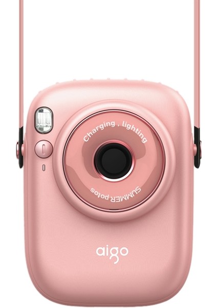 Aıgo Agf-05 Taşınabilir Bel ve Boyun Asılı Küçük Fan Işık ve Üç Hızlı Rüzgar Ayarı (Pembe)(Yurt Dışından) modelleri