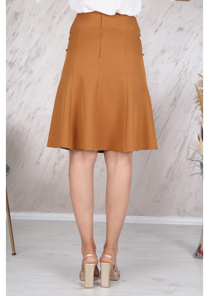 kadın Mevsimlik Parçalı kloş Midi Etek 1896/63 fırsatları