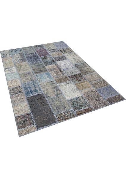 Eskitme El Dokuma Patchwork Halı 160 x 230 cm 5831