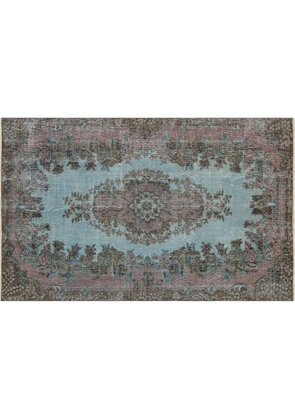 Eskitme El Dokuma Vintage Halı 175 x 268 cm 8394