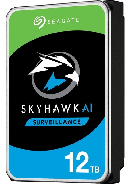 Skyhawk Aı 12 Tb 7200RPM 256MB Sata3 550TB/Y Rv 7/24 (ST12000VE001)