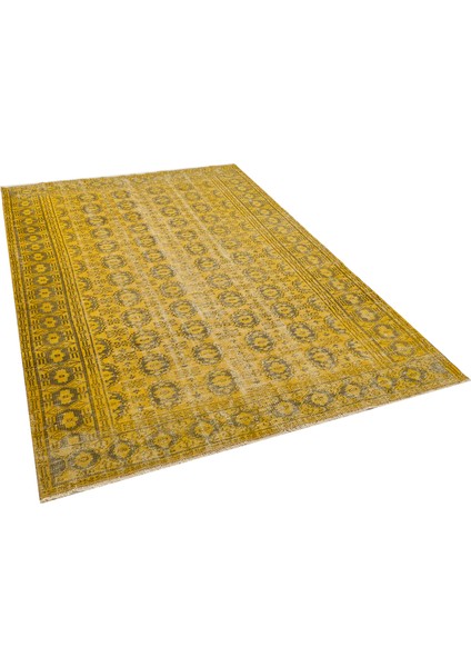 Eskitme El Dokuma Vintage Halı 171 x 244 cm 8086