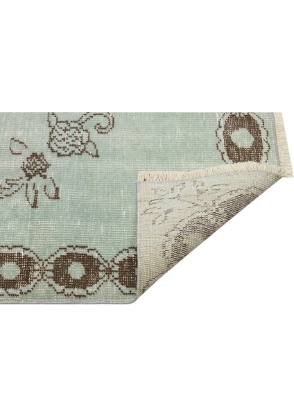 Eşsiz Güzelliğe Sahip Vintage El Dokuma Halı 156 x 276 cm 8291 modelleri