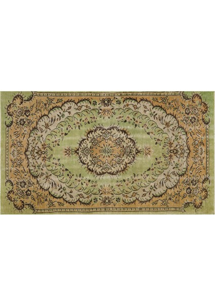 Eskitme El Dokuma Vintage Halı 153 x 262 cm 8297