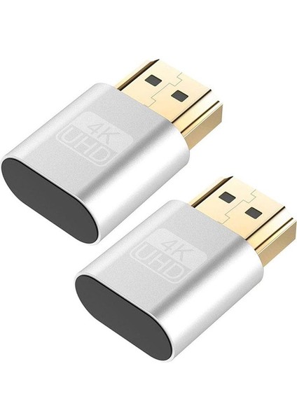 HDMI Dummy Plug Yüksek Çözünürlüklü Sanal Monitör Ekran Emülatörü