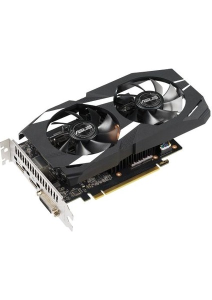 GEFORCE DUAL GTX 1650 4GB 128bit GDDR6 1785MHz OC DVI HDMI DP (DUAL-GTX1650-O4GD6-P) EKRAN KARTI