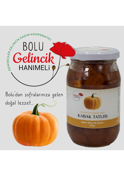 Ekstra Geleneksel Kıtır Kabak Tatlısı 500 gr