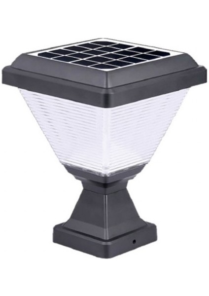 30W Solar Bahçe Set Üstü Şarjlı Armatür CT-7315