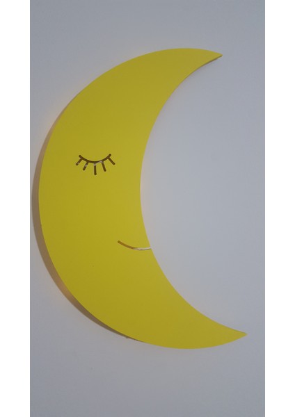 Dekoratif Ahşap Çocuk Odası Ledli Gece Lambası