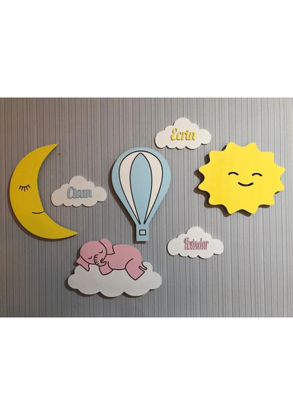 Dekoratif Ahşap Çocuk Odası Ledli Gece Lambası fiyatları