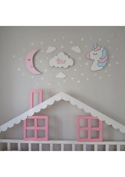 Dekoratif Ahşap Çocuk Odası Ledli Gece Lambası fiyatları
