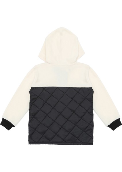 Kartal Kapitoneli,siyah-Beyaz Çocuk Polar Sweatshirt Tam Boy Çıtçıtlı Kız-Erkek Çocuk Unisex 1-8 Yaş fiyatları