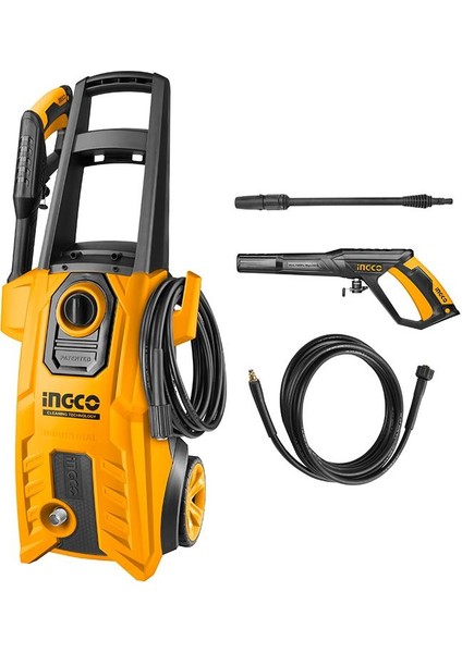 İngco Endüstriyel Yüksek Basınçlı Yıkama Makinesi 1800W