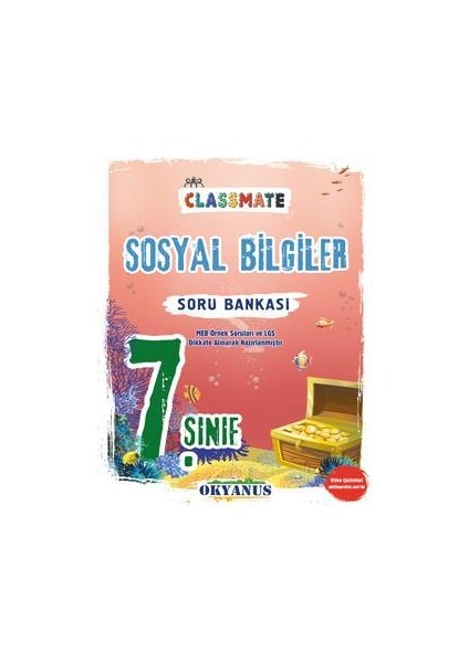 7. Sınıf Classmate Sosyal Bilgiler Soru Bankası - Okyanus Yayınları