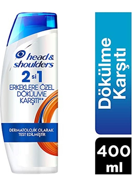Head & Shoulders 2'si 1 Arada Şampuan Erkeklere Özel Kepeğe Karşı Etkili