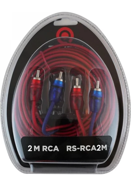 Anfi Kablo 2rca 2rca 2mt Bakır Reıss Audıo RS-RCA2M