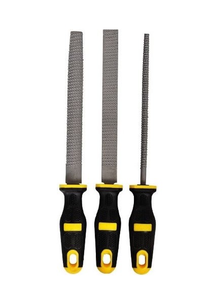 3 Parça Ahşap Törpü Seti