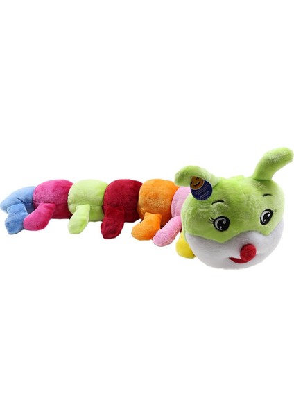 Torutoys Renkli Tırtıl Peluş Oyuncak 85 cm