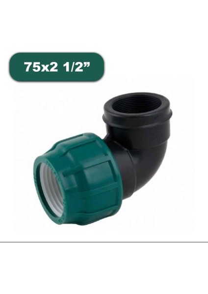 Kablin Dişi Dirsek 75X 2 1/2" Sulama Borusu Bağlantı Malzemeleri