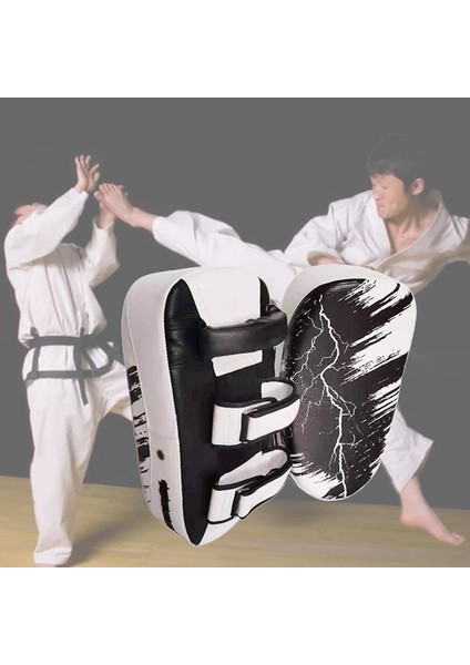 Boks Tekme Kalkanı Mma Odak Pad Delme Eğitim Sparring Mitt Beyaz (Yurt Dışından) fırsatları
