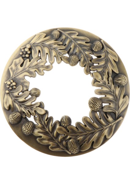 F Fityle Vintage Delikli Yaprak Desenleri Kavanoz Mum Topper Kapak Aksesuarları Gölge Bronz (Yurt Dışından)