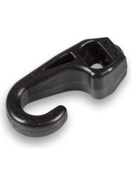 Plastik Lastik Kancası Siyah-10 Adet