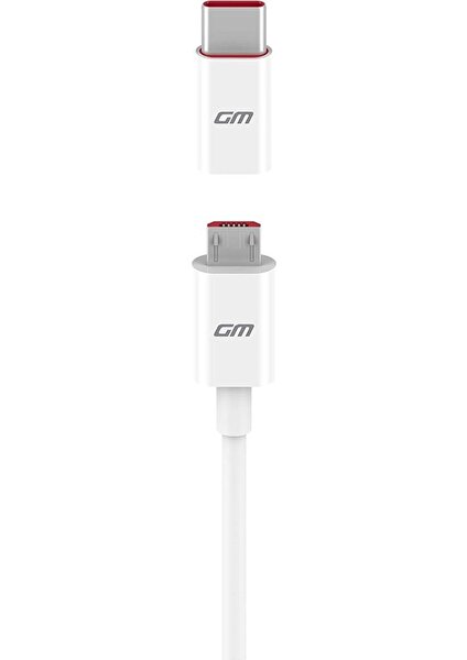 General Mobile ile Uyumlu M100372 Micro USB Type C Dönüştürücü