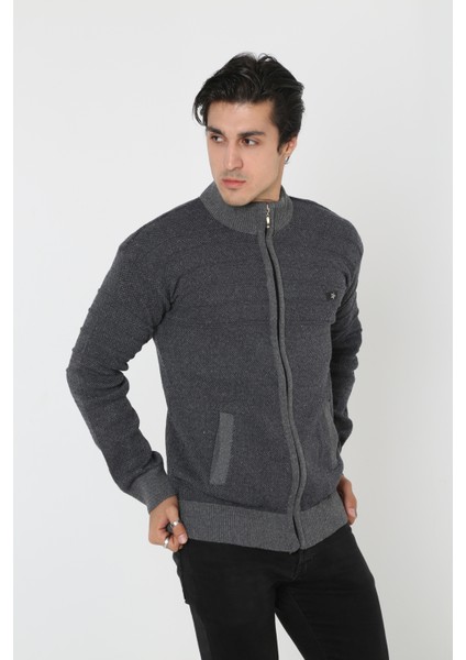 Baba Süper Battal Triko Fermuarlı Örme Hırka & Kazak fırsatları