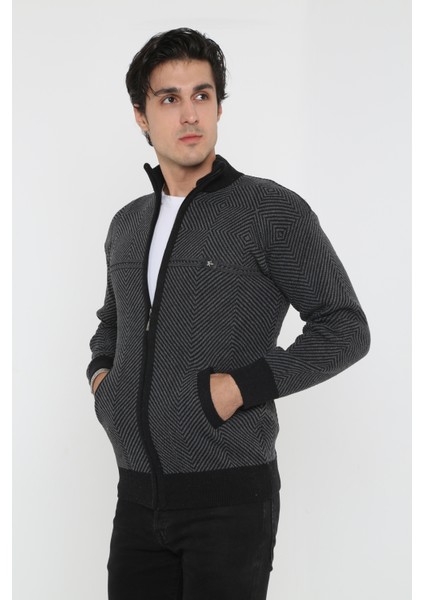 Baba Süper Battal Triko Fermuarlı Örme Hırka & Kazak fırsatları