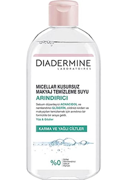 Diadermine Arındırıcı Micellar Kusursuz Makyaj Temizleme Suyu 400 ml 1 Paket