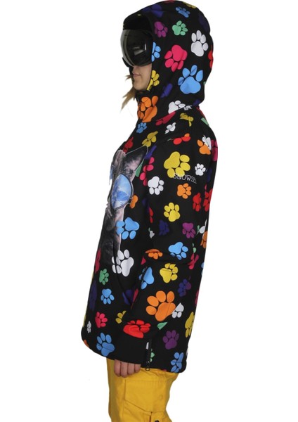 Pati Yaka Fermuarlı Snowboard & Kayak Montu SS7725