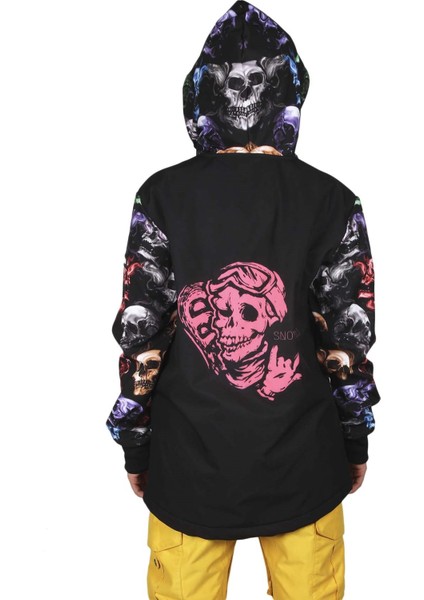 Dark Skull Yaka Fermuarlı Snowboard & Kayak Montu SS7726 fiyatları