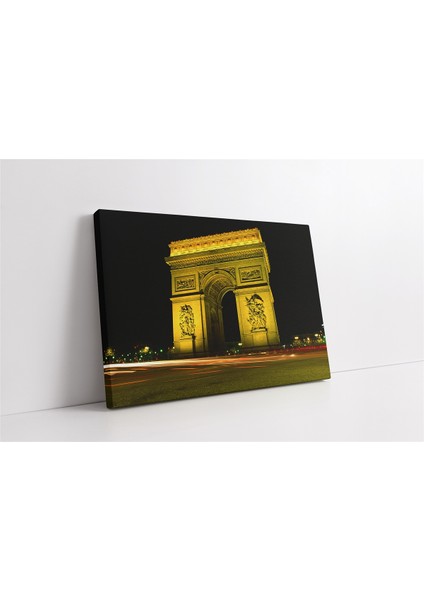 Paris Şanzelize Kanvas Tablo