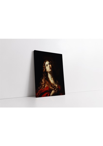 Leonardo Da Vinci Maria Magdalena Kanvas Tablo