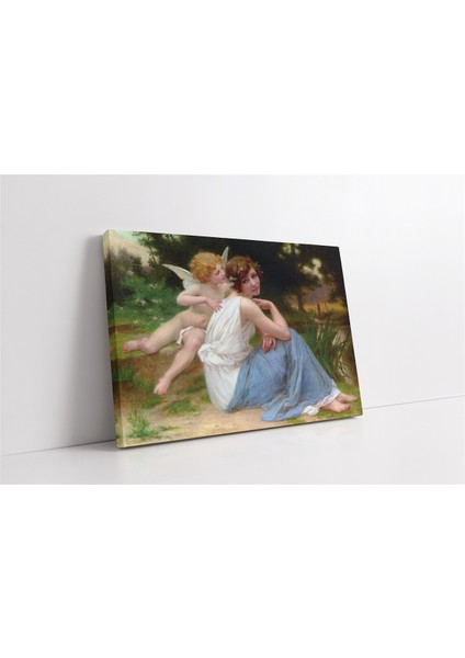 Cupid ve Psyche Kanvas Tablo