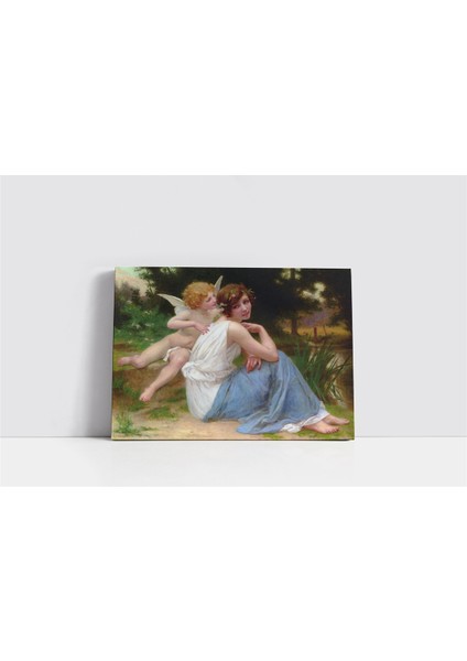 Cupid ve Psyche Kanvas Tablo