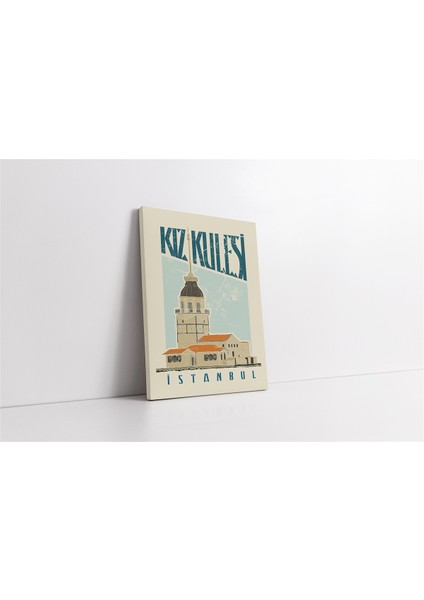 Kız Kulesi Kanvas Tablo