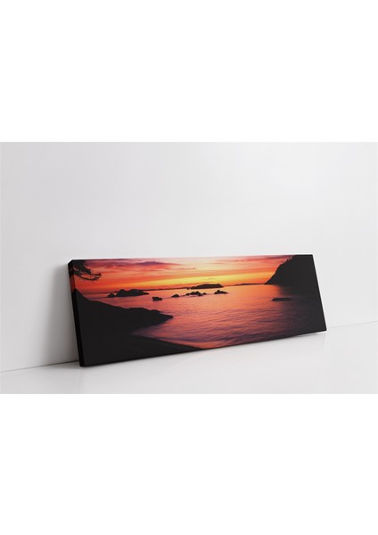 Panoramik Deniz Kanvas Tablo
